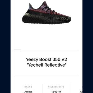 Yeezy boost 350 Yecheil Reflective